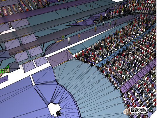 烏魯木齊消防安全評估烏魯木齊人員疏散能力模擬分析軟件Pathfinder3 烏魯木齊消防安全評估烏魯木齊人員疏散能力模擬分析軟件Pathfinder3