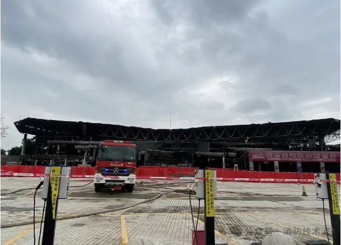 西寧廣州芳村花鳥魚蟲市場火災調查報告：消防設施未發揮作用！